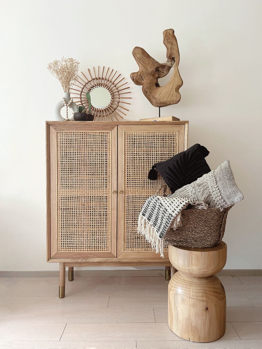 SEN RATTAN Shoe Cabinet-EMOH® ATELIER