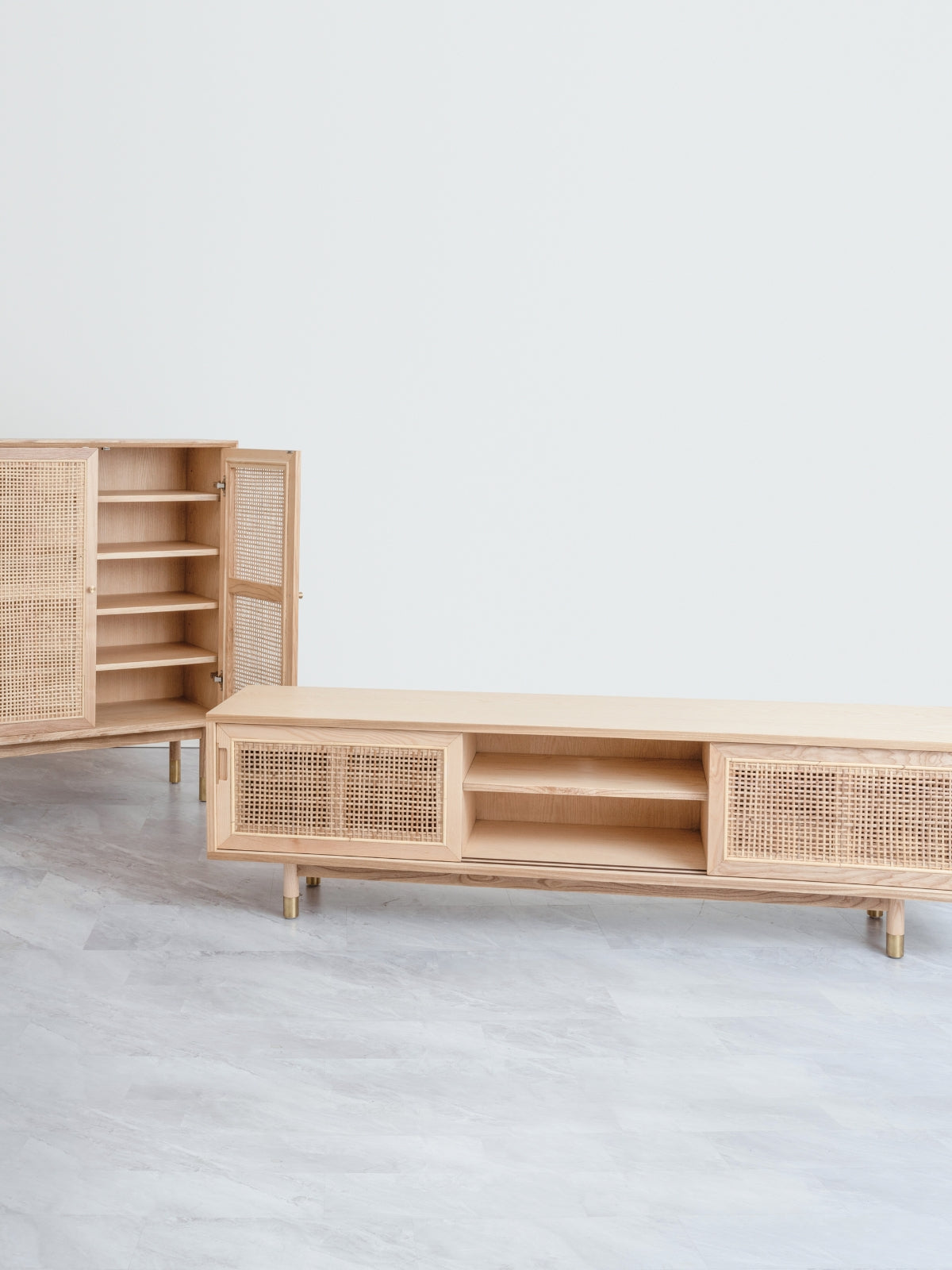 SEN RATTAN TV Cabinet, L180-EMOH® ATELIER