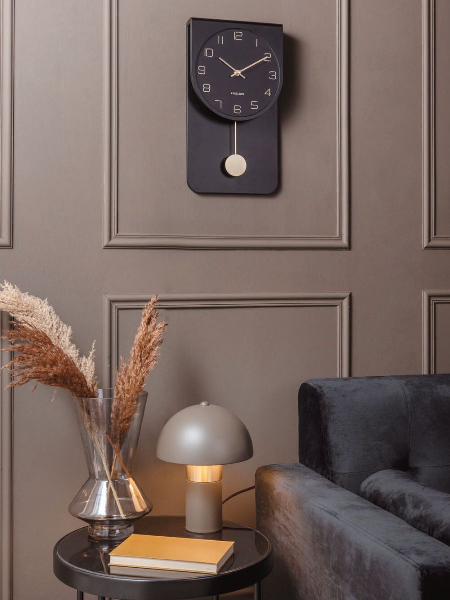 Wall Clock Casa Pendulum - Black-EMOH® ATELIER