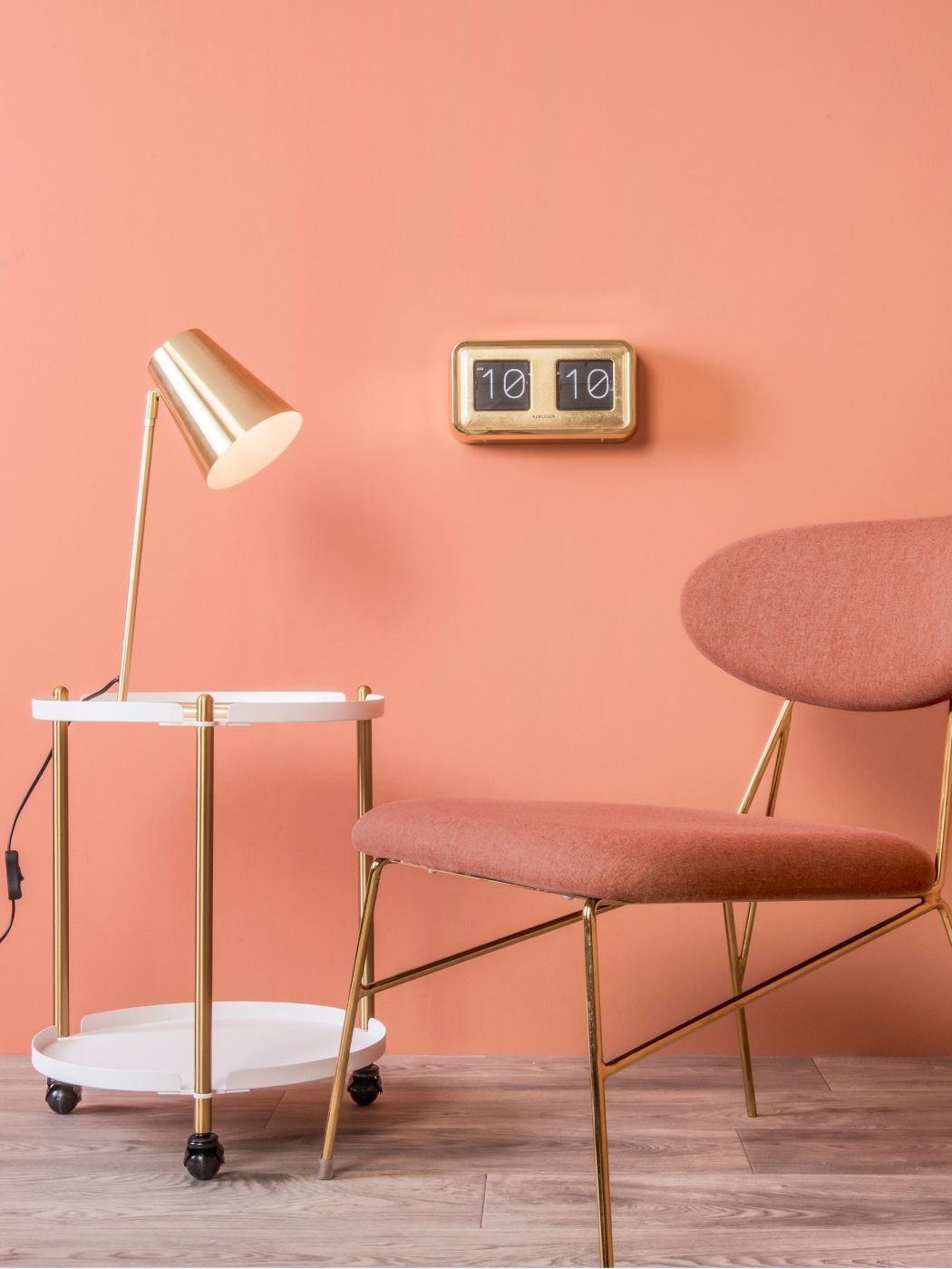 Flip Clock Bold - Gold-EMOH® ATELIER