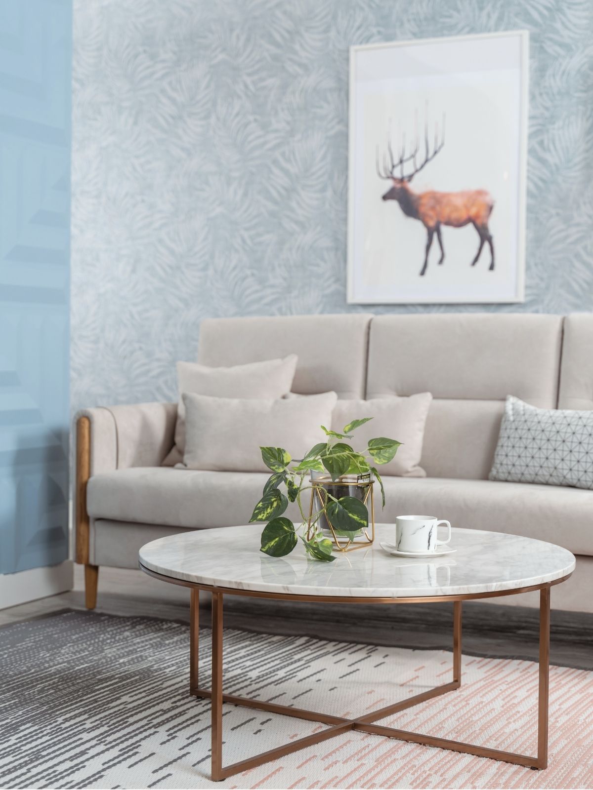 NOVA Natural Marble Coffee Table