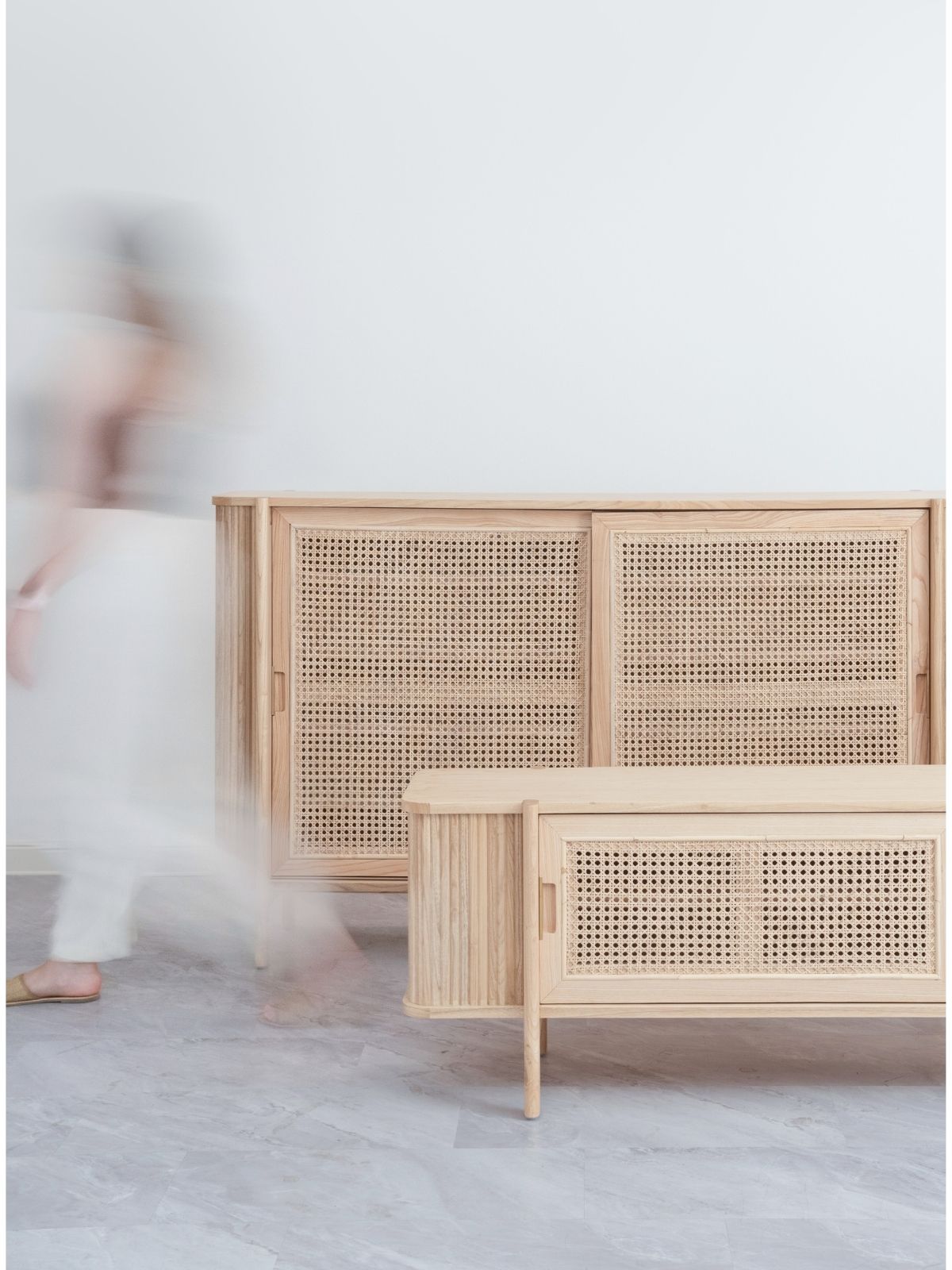 SEN RATTAN TV Cabinet