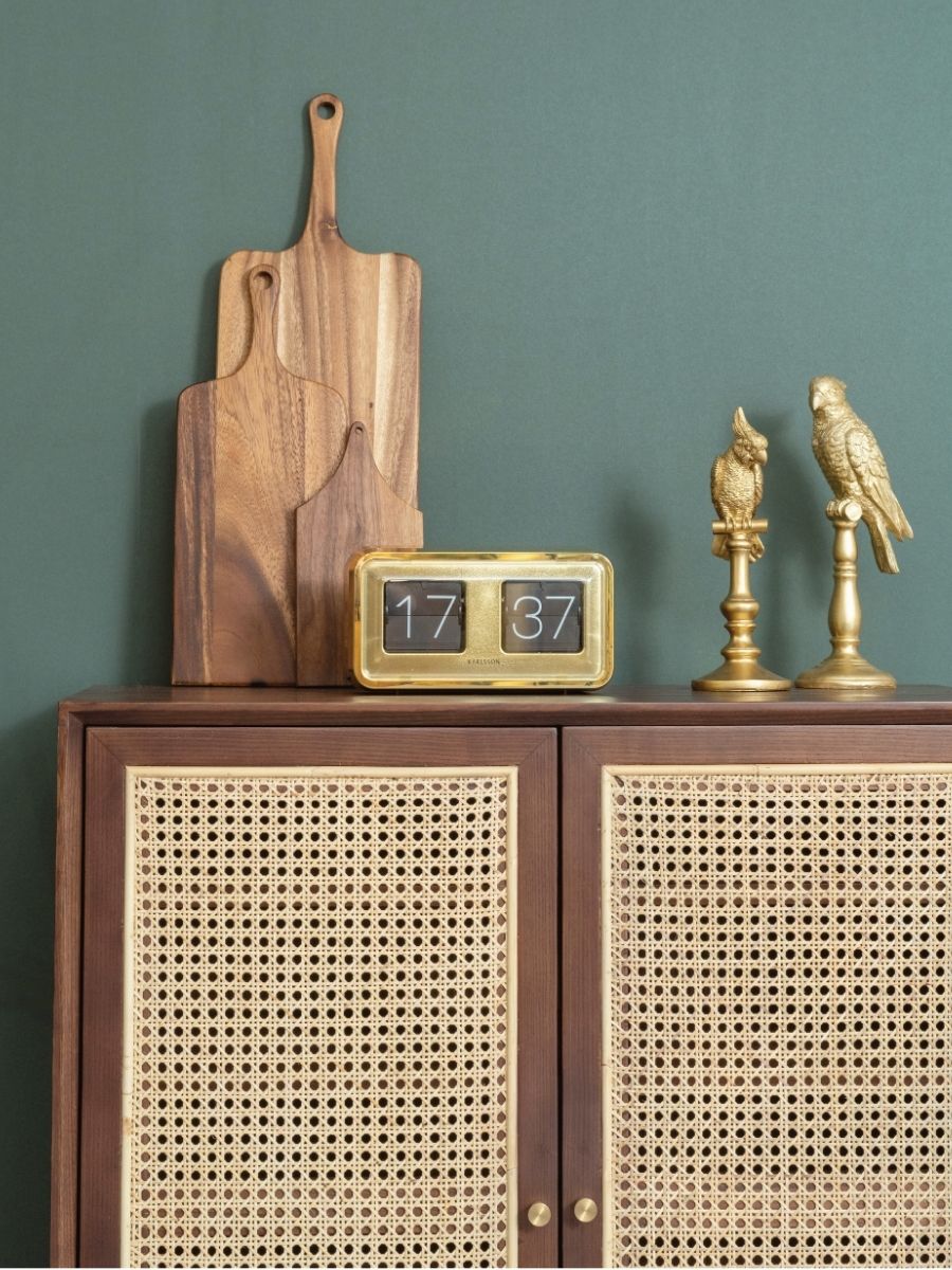 Flip Clock Bold - Gold