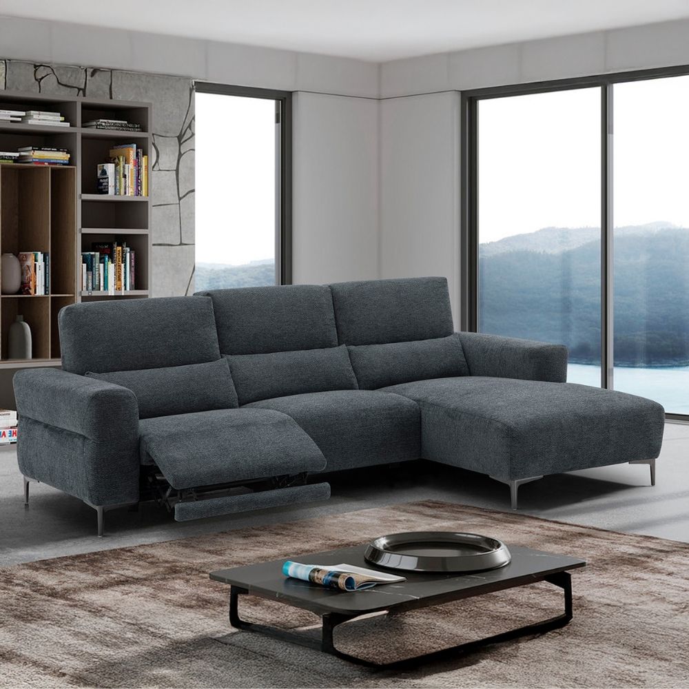 VIOLET 3 Seat Electric Recliner L-Shape Sofa