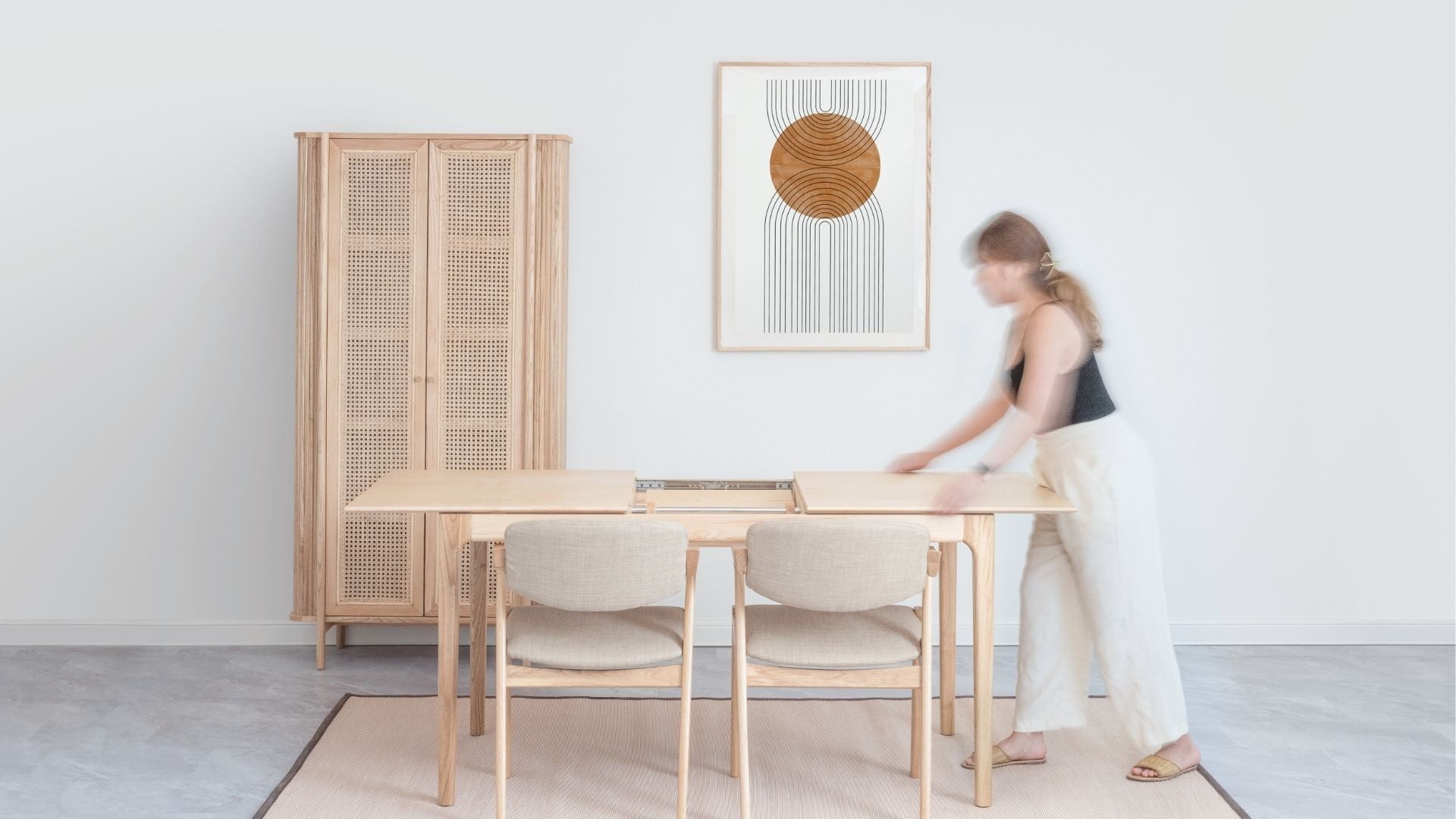 SEN RATTAN Tall Shelf-EMOH® ATELIER