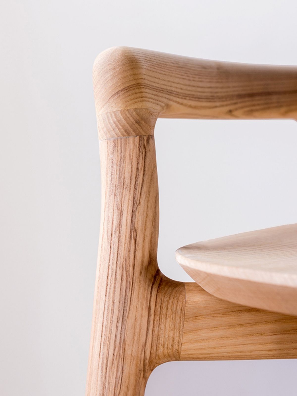 ONE Bar Stool, Walnut Brown-EMOH® ATELIER