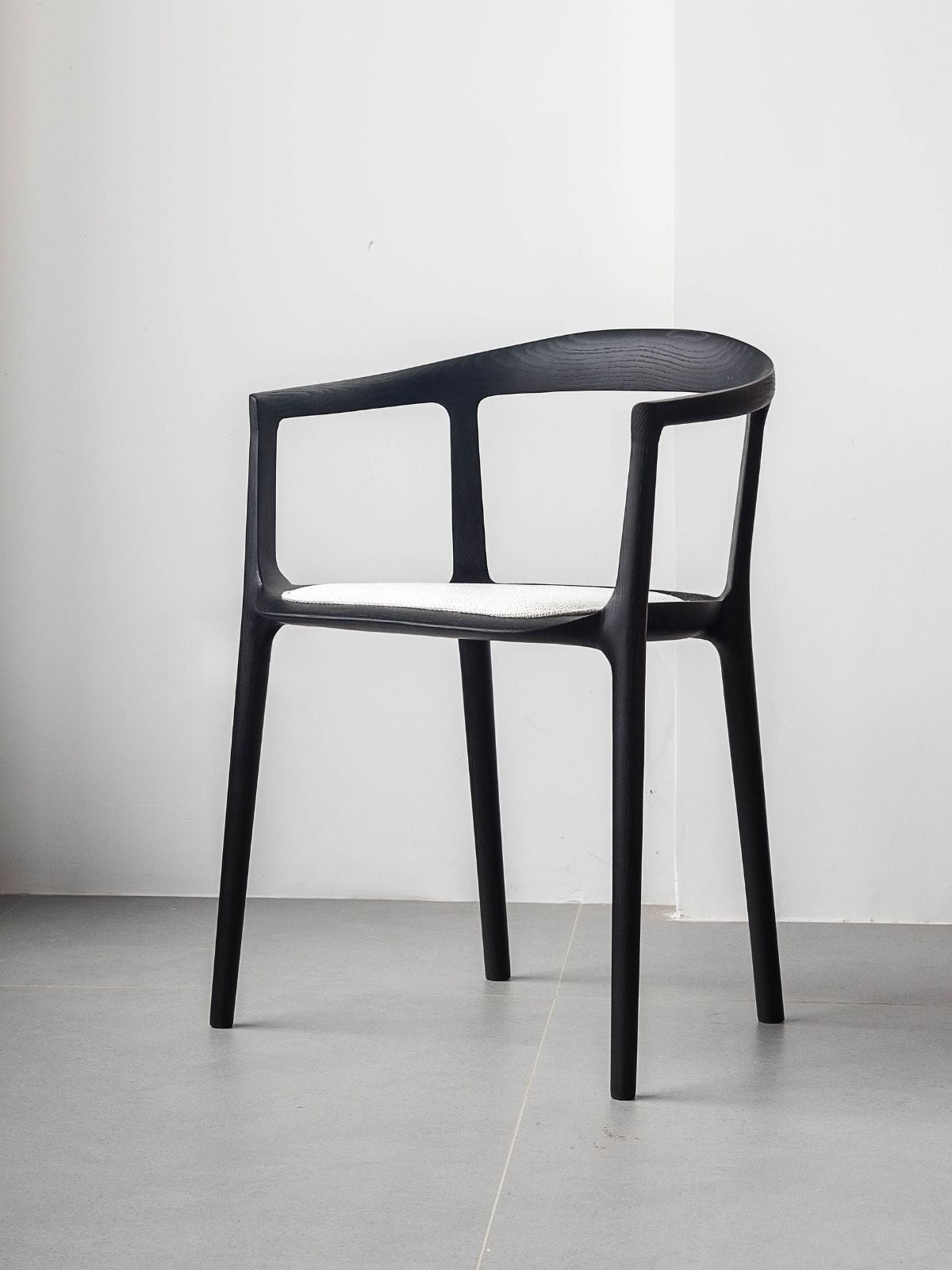 ALDEN Armchair (Smoky Black)-EMOH® ATELIER