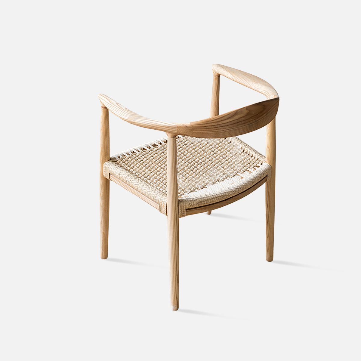 Elbow Armchair, Walnut Brown