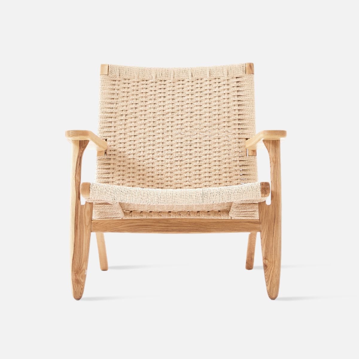 George Lounge Chair, Natural Ash