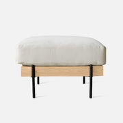 Nadine Frame Sofa Ottoman, Oak-EMOH® ATELIER