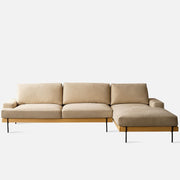 NADINE L-Shape Sofa, Oak-EMOH® ATELIER