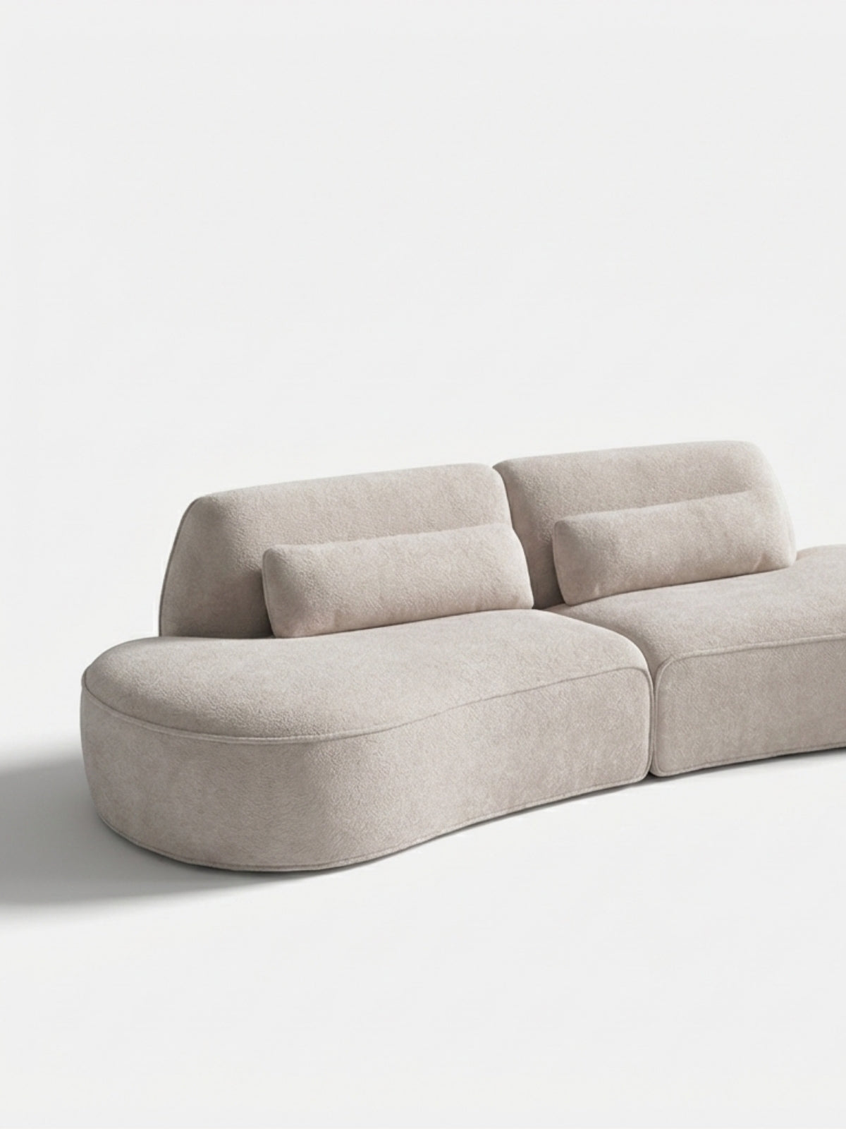 NOIR CURVA Terminal Chaise Sofa