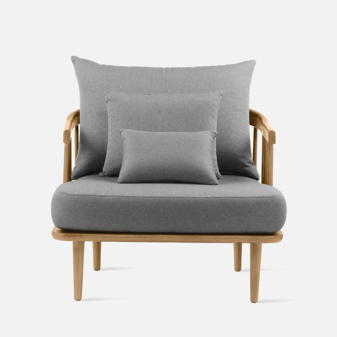 Willow Single Sofa, Natural Ash