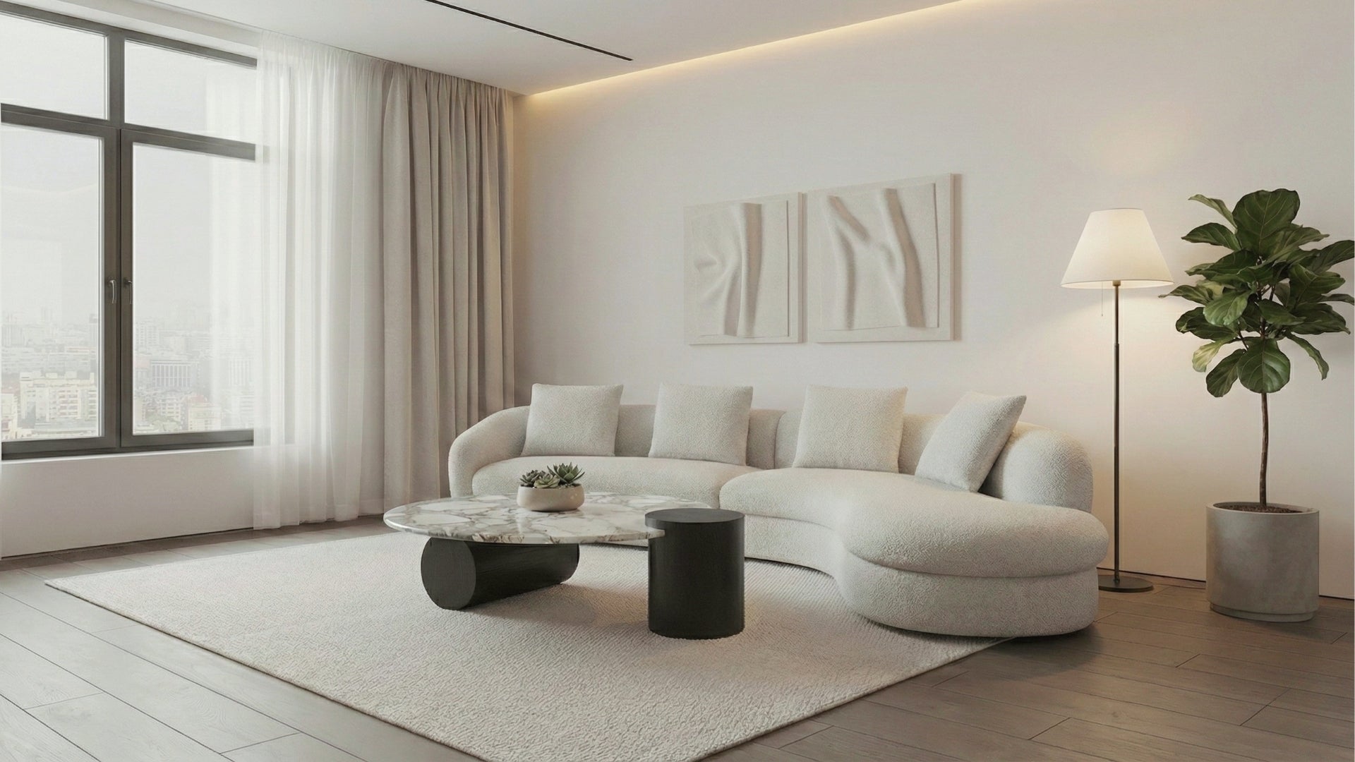 The SIERRA Curve 2-Seater Sofa