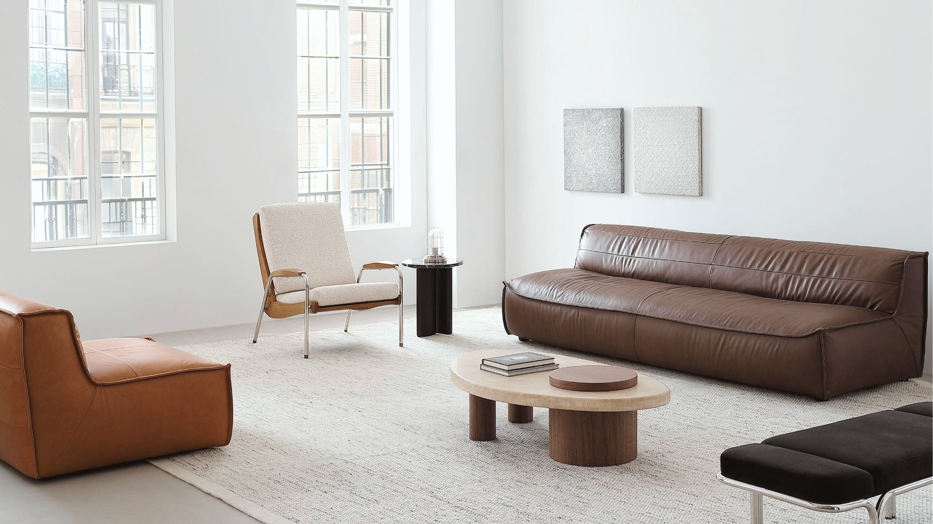 ROUX Lounge chair-EMOH® ATELIER