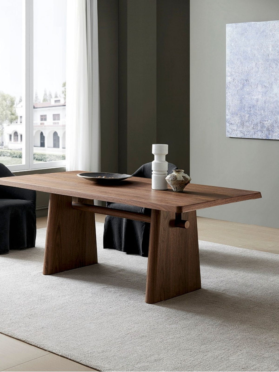 MARCEL Wooden Table-EMOH® ATELIER