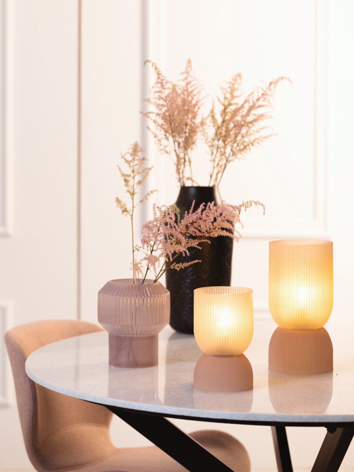 PHOEBE LED Table lamp old pink