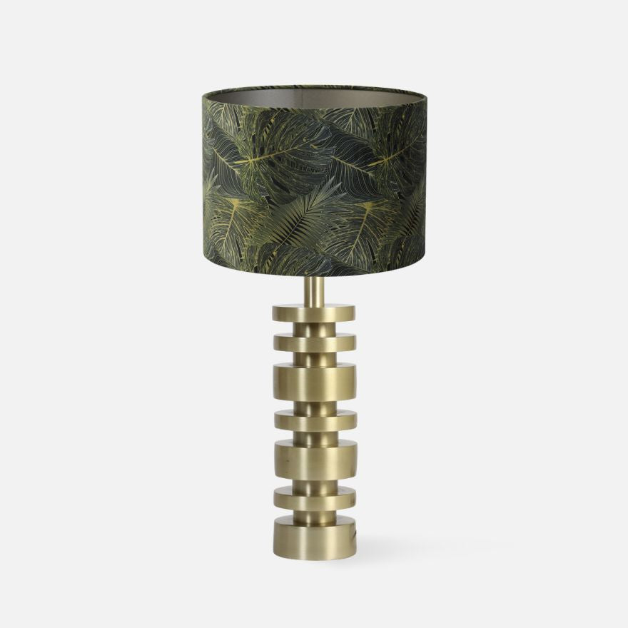 DESLEY matt gold with AMAZONE green Shade