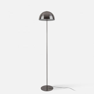 Floor lamp Bonnet metal smokey grey-EMOH® ATELIER