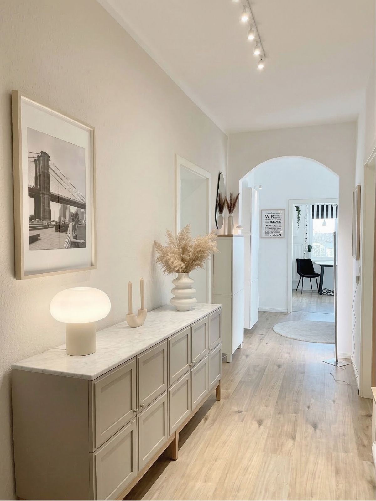 MABURU Sideboard, Grey L200cm