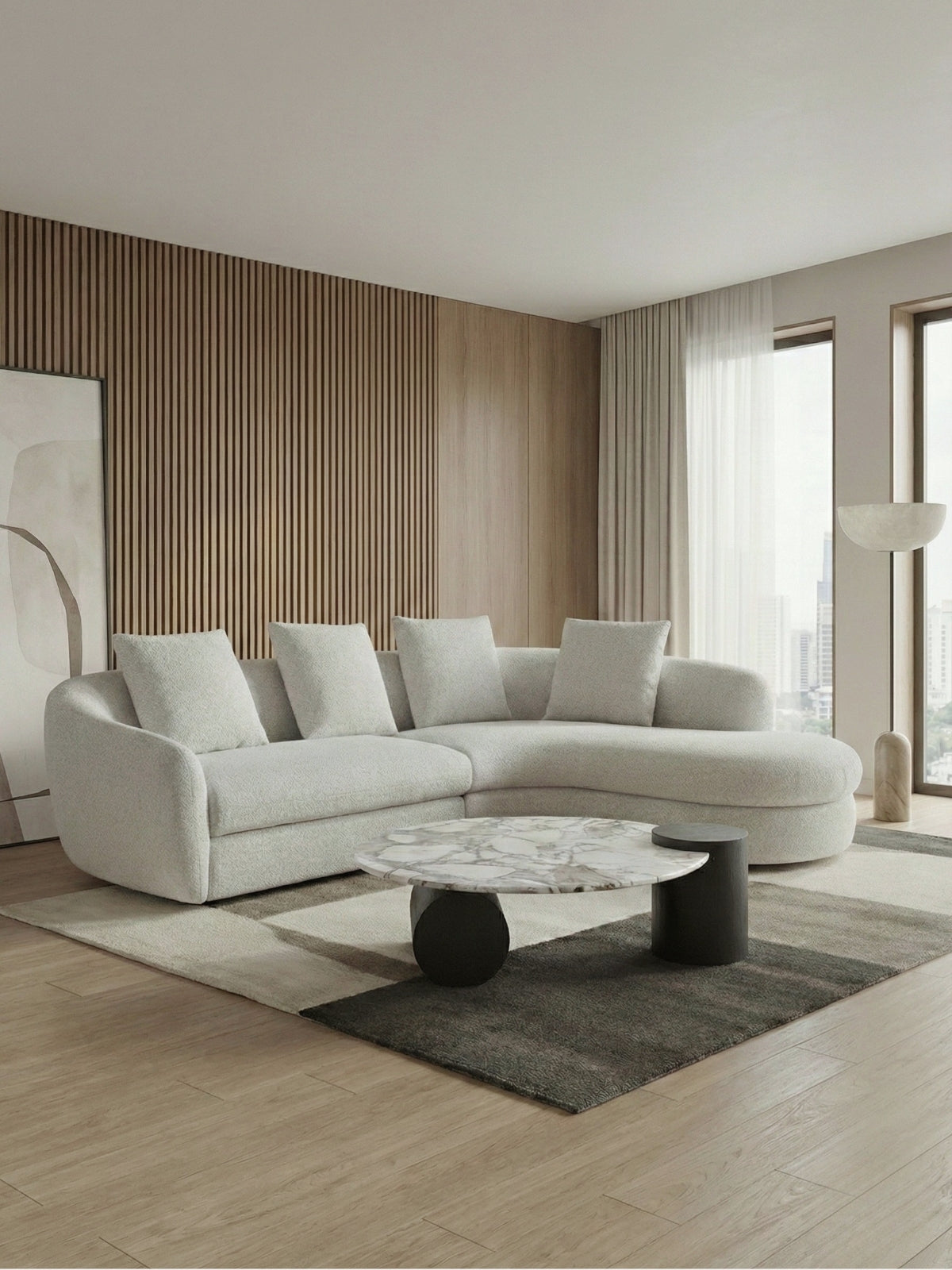 The SIERRA Curve 2-Seater Sofa