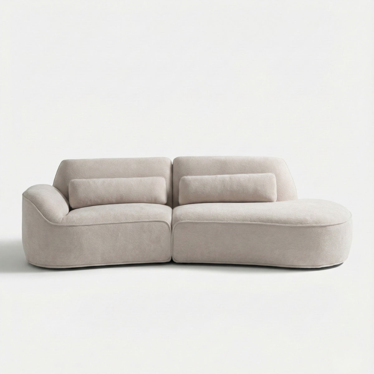 NOIR CURVA 2-Seater Chaise