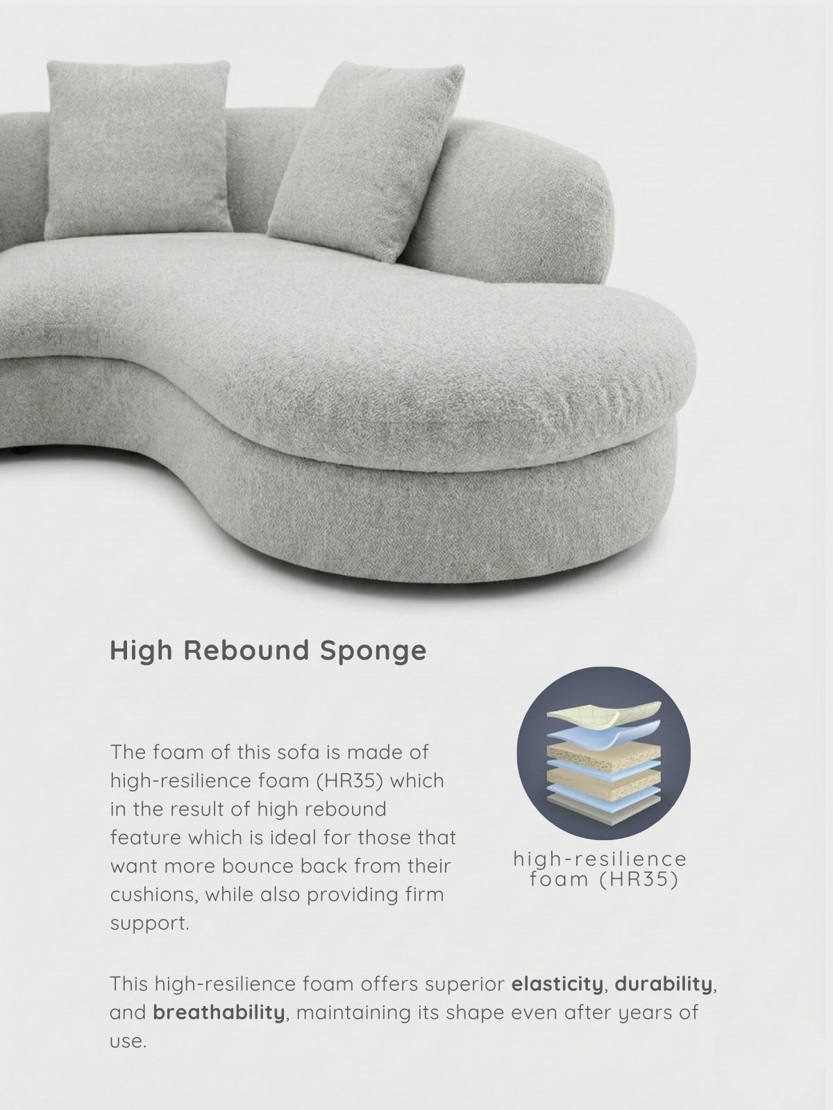 The SIERRA Curve Sofa
