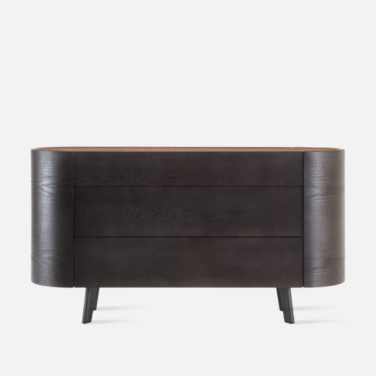 NOVA Side board II, Smoky Black, L140