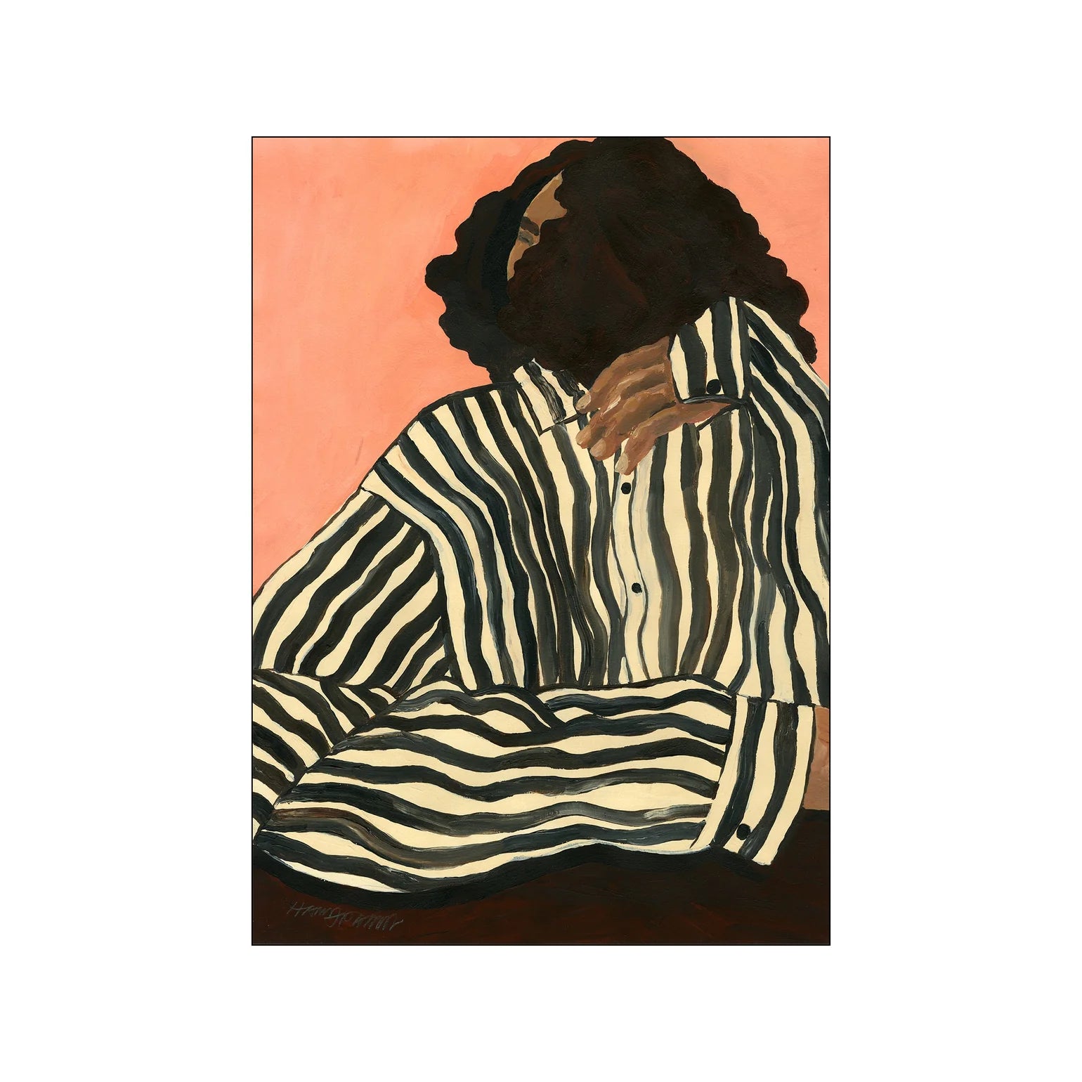 Serene Stripes by Hanna Peterson
