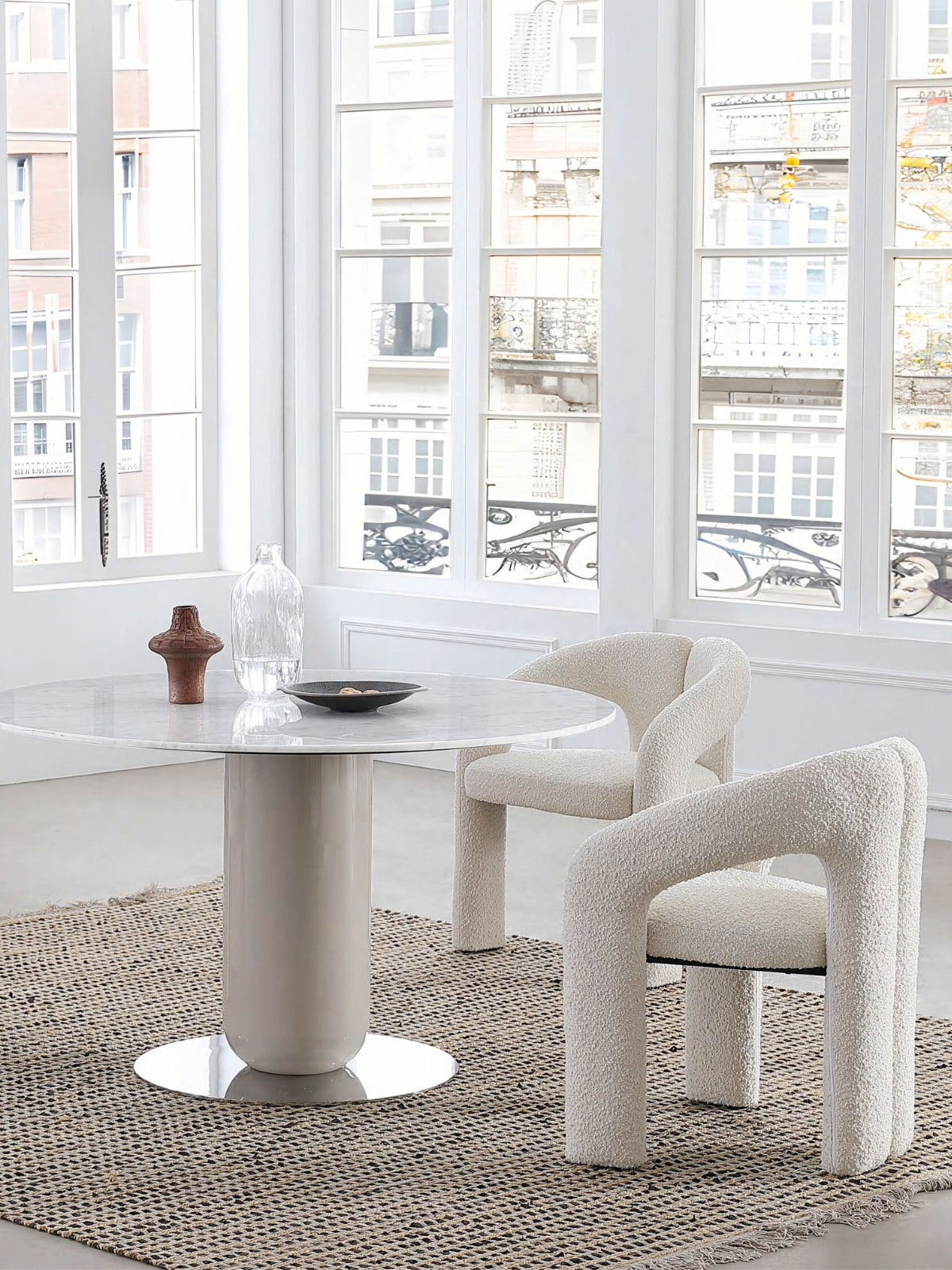 ROUX Marble Table-EMOH® ATELIER