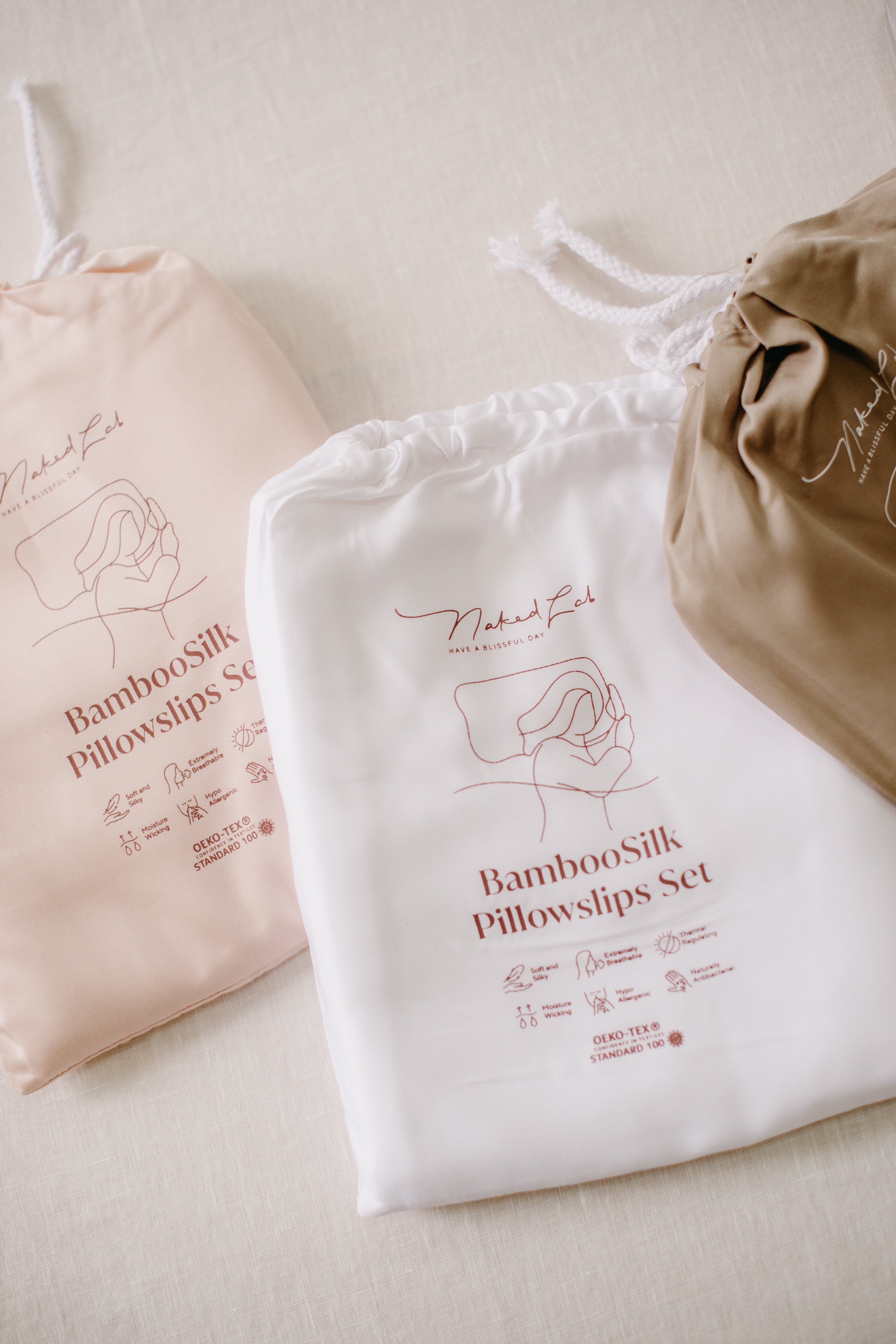 Bamboo Adult Pillowcase Set